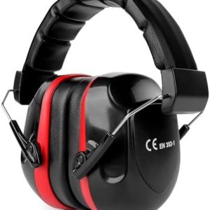 Noise Reduction Ear Protection Ear Muffs, Shooting Ear Protection, SNR 28dB Noise Cancelling Headphones for Adults